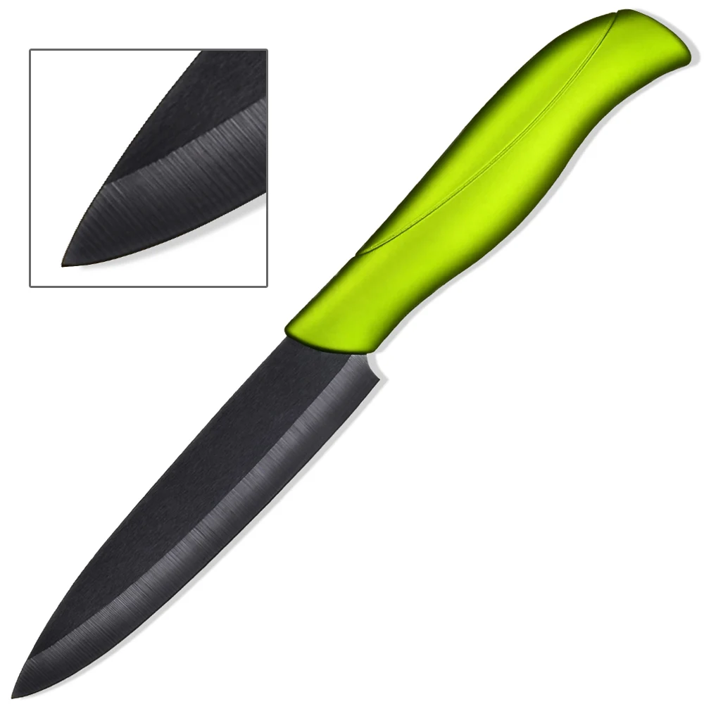 Высококачественный набор керамических ножей 3 дюйма для очистки овощей 4