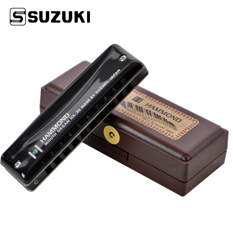 Hohner морская лента 1896 Классическая губная гармоника 10 отверстий 20 Тон диатонический рот орган блюз Арфа Ключ C Музыкальные инструменты