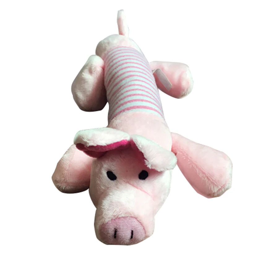 TOFOCO плюшевые игрушки животных мягкие звучащие скрипучие Свиньи/утка/слон |
