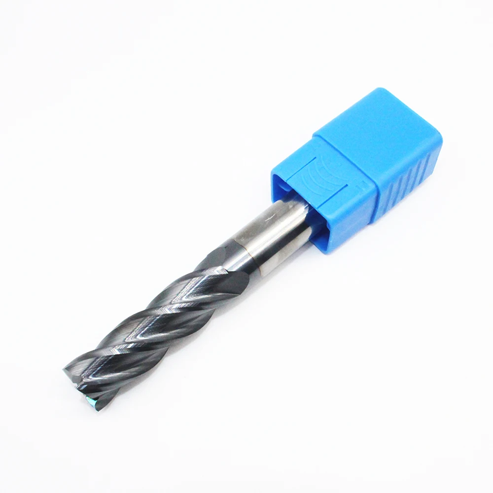 1 шт. D18X55LXD18X150L 4 Флейта HRC50 18 мм ЧПУ Endmill фрезы твердосплавные Endmill Стандартный Длина лицо фрезы резак
