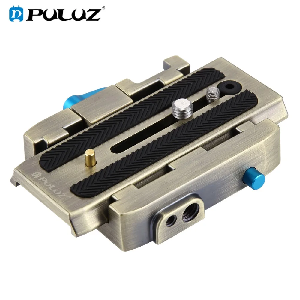 

PULUZ Quick Release Clamp Adapter + Quick Release Plate for Nikon Canon Sony DSLR & SLR Cameras Accessories