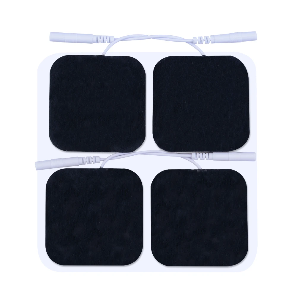 Pelvifine TENS Массажный блок хаки подушечки электроды 5x5 10 шт. 20 шт. 40 шт. Сменные накладки электродные накладки для электротерапии