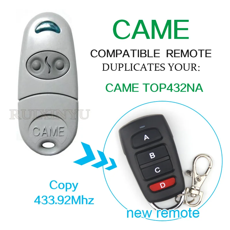 Пульт дистанционного управления для гаражных ворот 433 92 МГц МГц|garage door remote