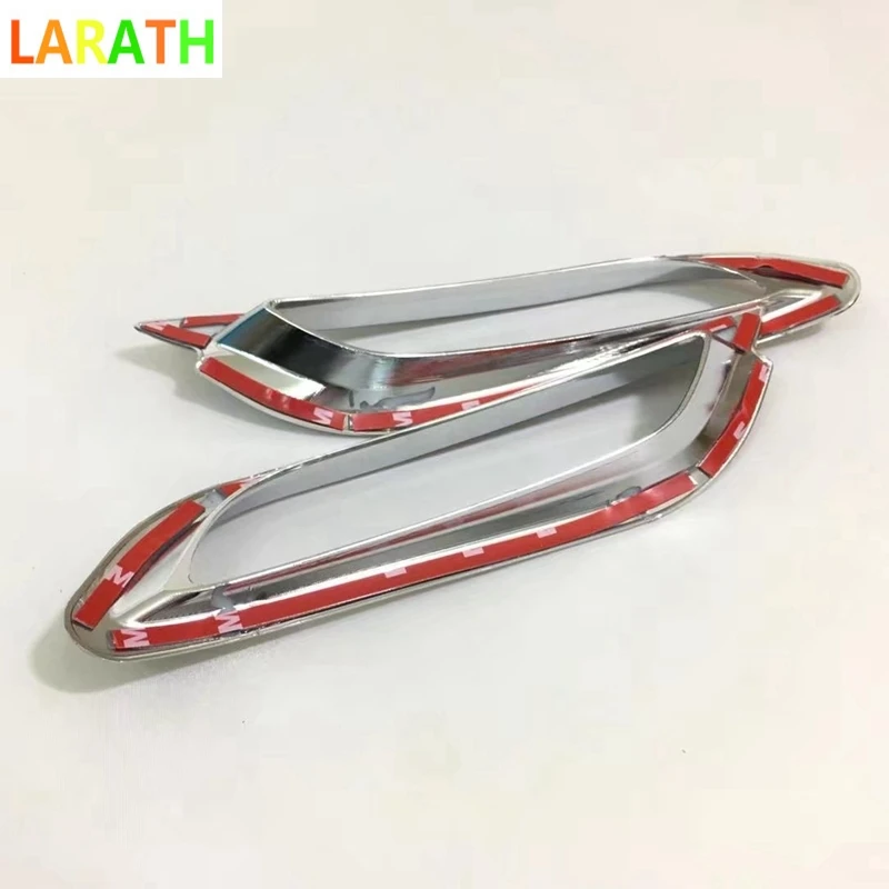 Для Toyota Camry XV70 2017 2018 2019 Chrome заднего бампера отражатель туман светильник абажур для