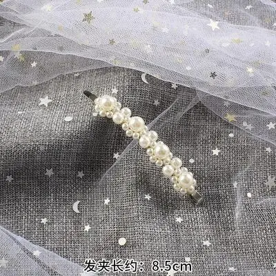 4 silver Популярные модные заколки для волос с жемчугом для женщин и девушек, заколки для волос, аксессуары для женщин, заколка для волос, заколка для волос, головной убор - Цвет: 4 silver
