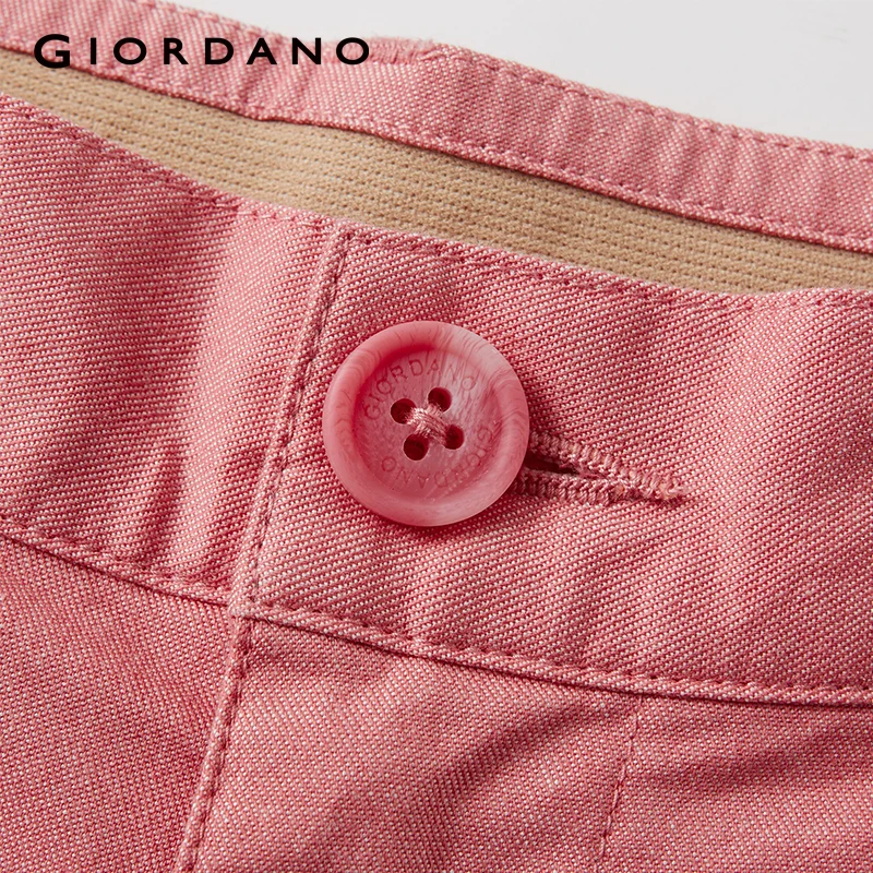 Giordano шорты мужские эластичные хлопчатобумажные на средней талии хлопок slim fit