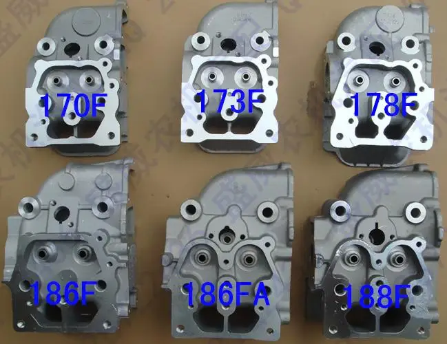 

Fast Shipping diesel engine 186FA Cylinder head spare parts best quality suit for kipor kama Chinese brand