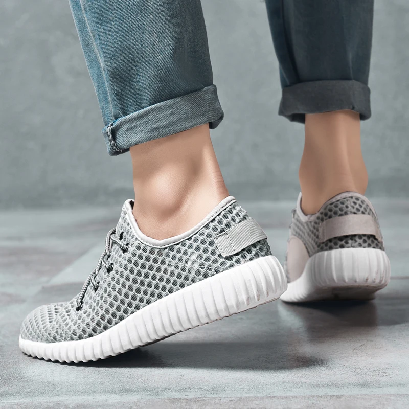 Shoes Man Sneakers New Casual Men Mesh Walking Feminino Zapatos | Обувь