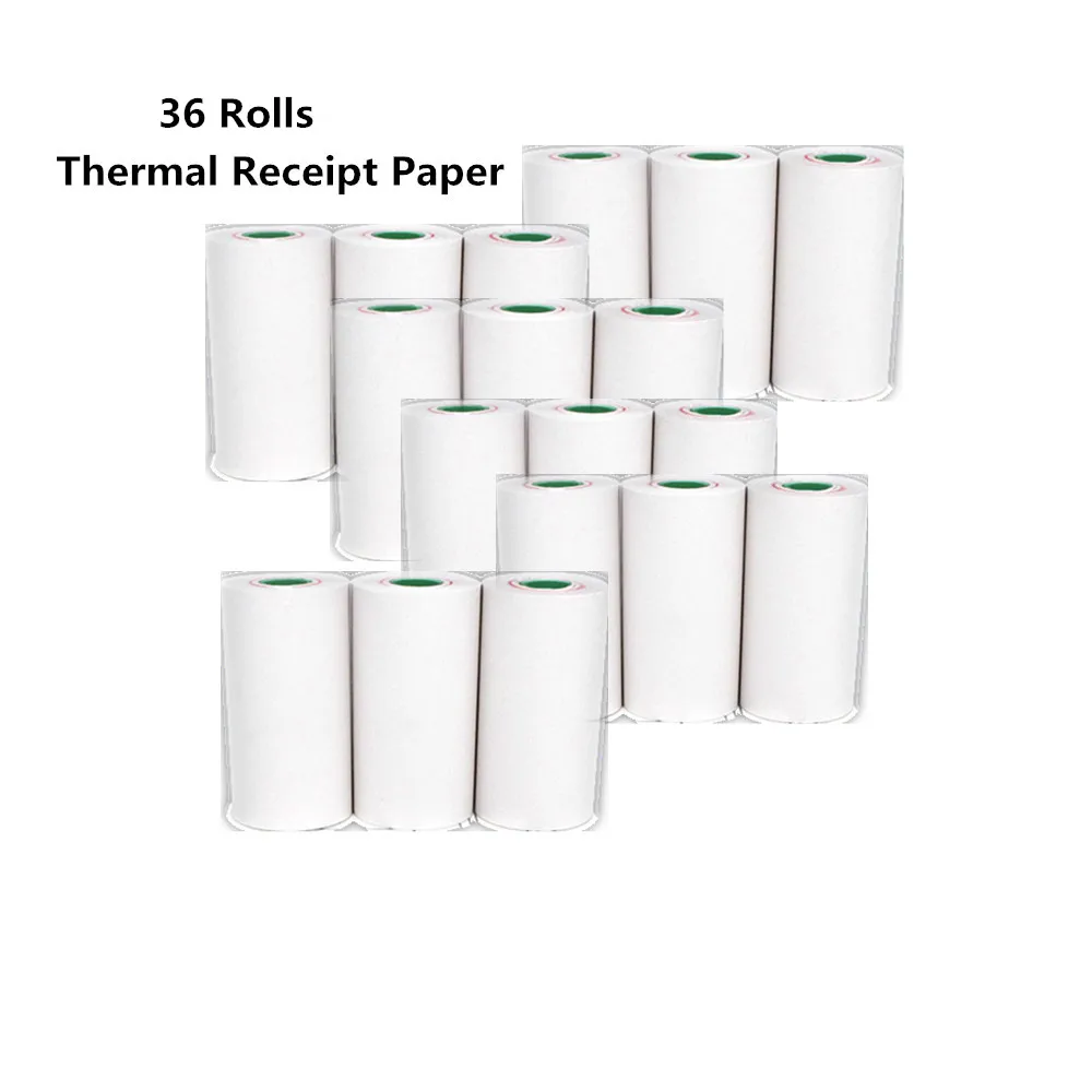 36 rolls paper only GOOJPRT 80 мм настольный USB Термальный чековый POS принтер с автоматическим резаком купюр термальный билетный принтер USB POS Imprimante принтер - Цвет: 36 rolls paper only