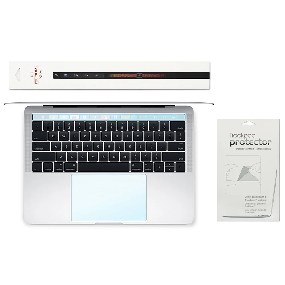 Для нового MacBook Pro 13 &quot15&quot релиз на 2017 2 в 1 Сенсорная панель + Защитная защита