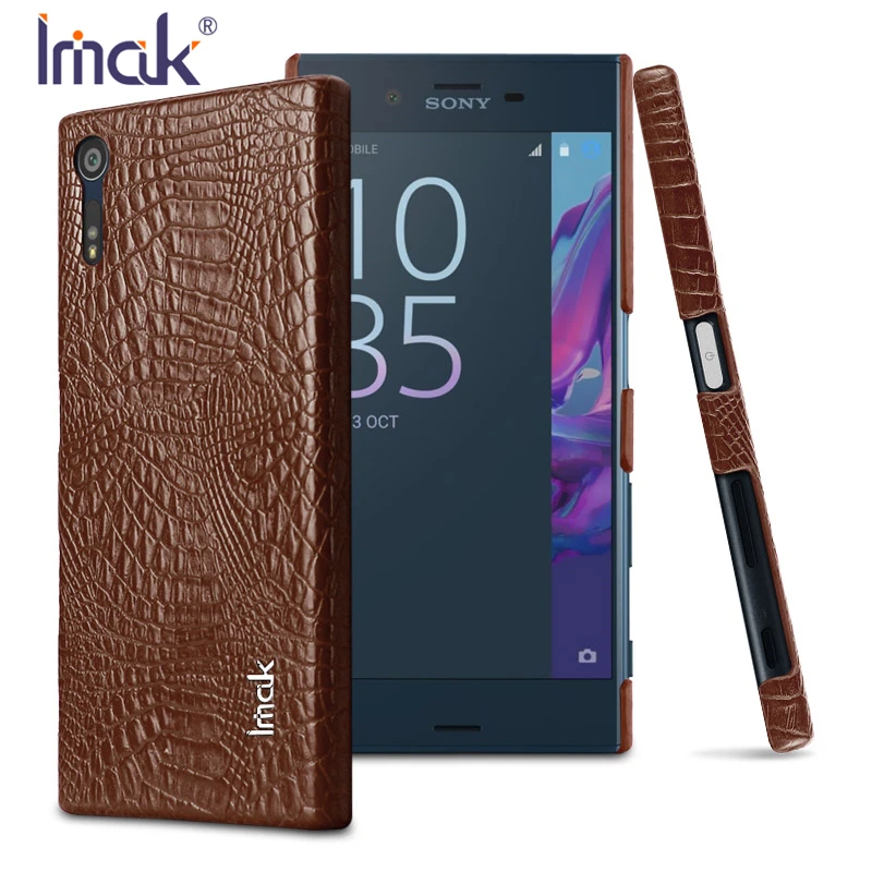 Оригинальный Imak Для Sony Xperia XZ чехол роскошные жесткие ПК для телефона из