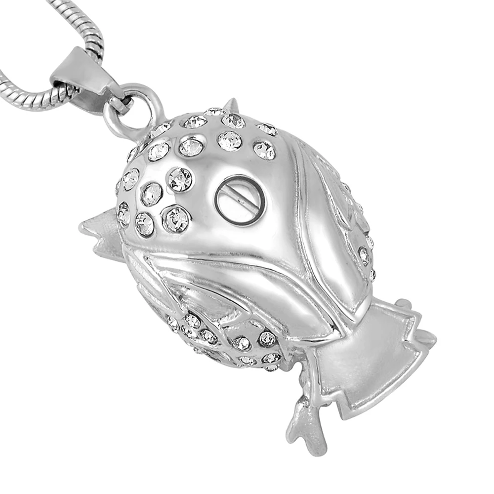 

cmj9740 Cremation Urn Ashes Animal Owl Popular Pendant Urn Necklace Women Memorial Jewelry Free Shipping
