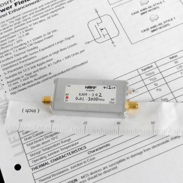KAM 302 10 кГц ~ 2 5 ГГц (3 0 ГГц) UWB Универсальный RF СВЧ усилитель с высоким коэффициентом усиления|Замыкатели| |