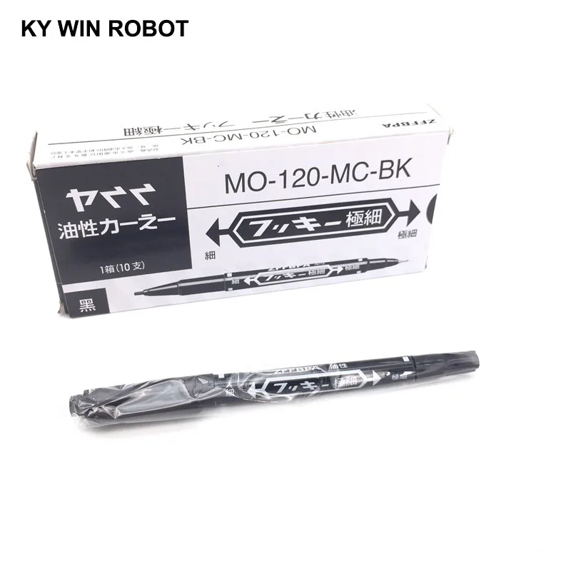 10PCS Black CCL Anti-etching PCB Circuit Board Ink Marker Double Pen For DIY Repair Printed Diagram Arduino | Электронные