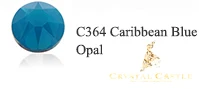 Caribbean Blue Opal Кристалл замок класс 5а шелк горячей фиксации страз Erinite железо на камне прозрачный Бирюзовый Кобальт Diy Стекло горячей фиксации Стразы - Цвет: Caribbean Blue Opal