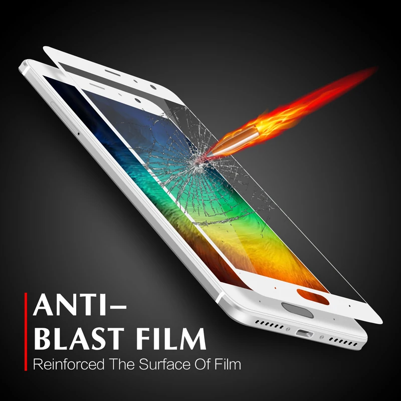 Full Cover Tempered Glass For Xiaomi Redmi 4X Note 4 Pro Screen Protector Protective Safety on the 4A | Мобильные телефоны и
