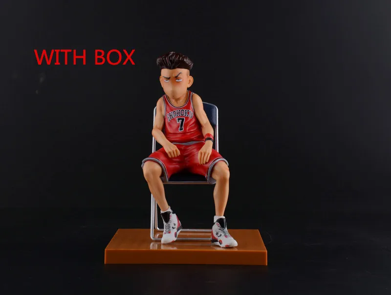 with box Аниме Slamdunk Shohoku GK рисунок Мияги Акаги Rukawa Sakuragi Mitsui SLAM DUNK модель игрушки для мальчиков - Цвет: with box