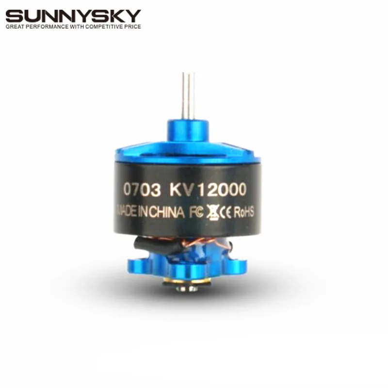 Sunnysky R0703 0703 12000KV 15000KV 1 2S бесщеточный двигатель для гоночного мультироторного