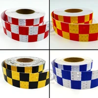 5cmx30m reflective car stickers adhesive tape for car safety white red yellow blue reflective bike stickers