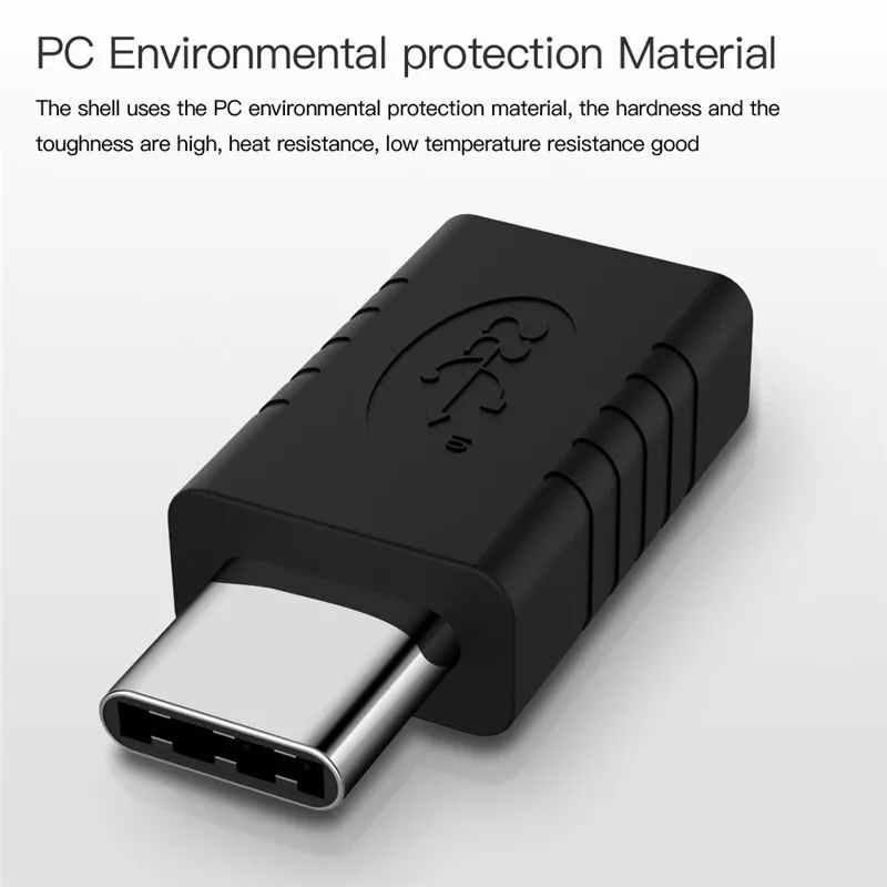 Адаптер USB Type C переходник типа с разъемом Папа мама и OTG для зарядки синхронизации