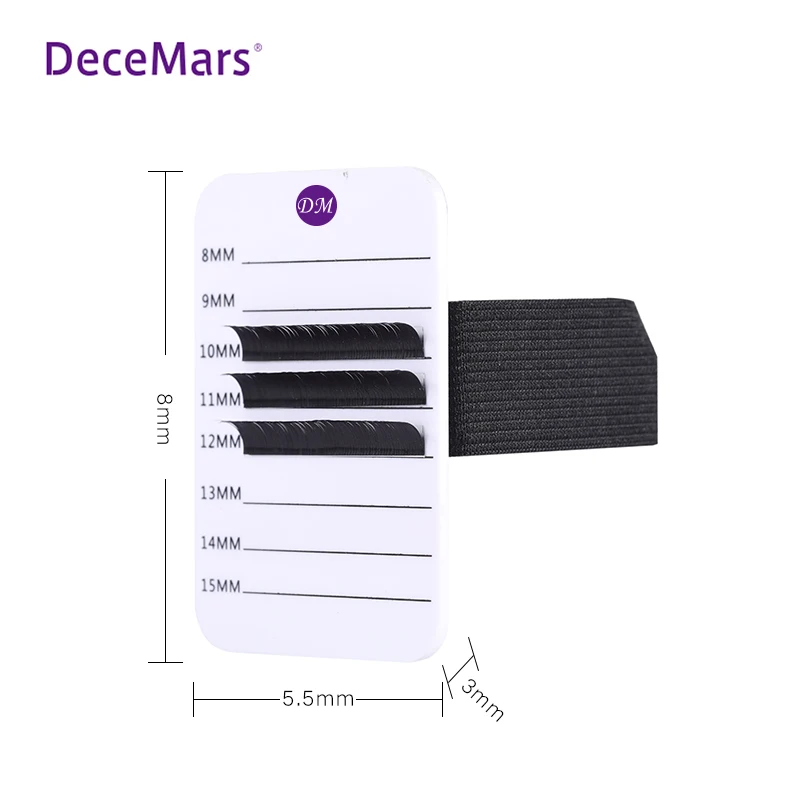 DeceMars ресниц платформы для наращивания Lash держатель и клей макияж инструменты