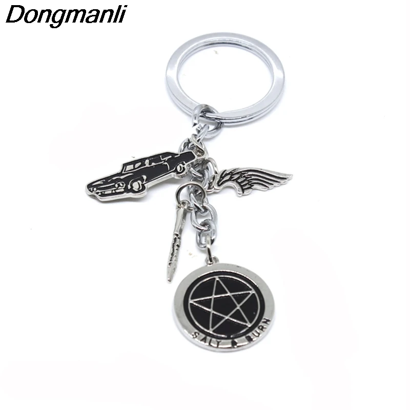 P2892 Dongmanli сверхестественный автомобильный брелок с пятиконечной звездой из