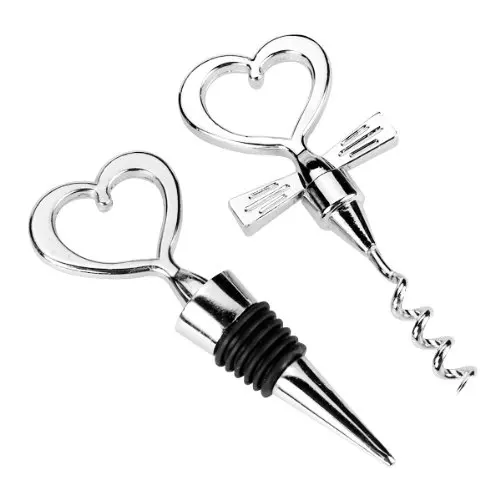 Набор открывалка для бутылок коркскр красное вино и Свадебные сувениры в форме