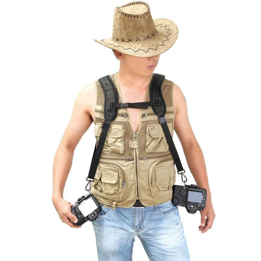 Профессиональный двойной наплечный ремень быстрый для камеры Canon 70D 80D 5diii 5D4 6D 77D