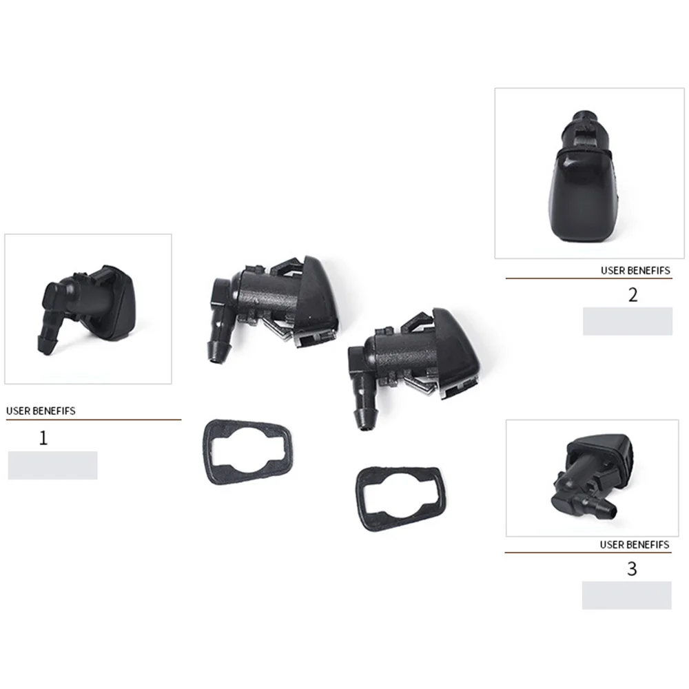 Форсунка омывателя лобового стекла для Ford F250 F350 F450 F550 2 шт.|Стеклоочистители| |