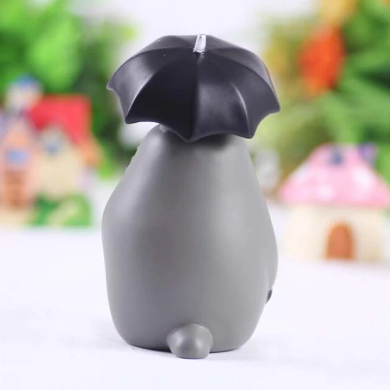 SJFC 3pcs/set Totoro Garden Miniatures Terrarium Figurines Hayao Miyazaki Toy Resin Crafts Accessories Action Figure Toys | Игрушки и