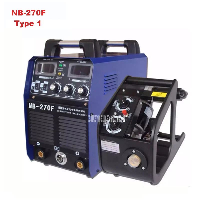 Новое поступление NB 270F 220V380V двойной сварочный аппарат с двойным напряжением