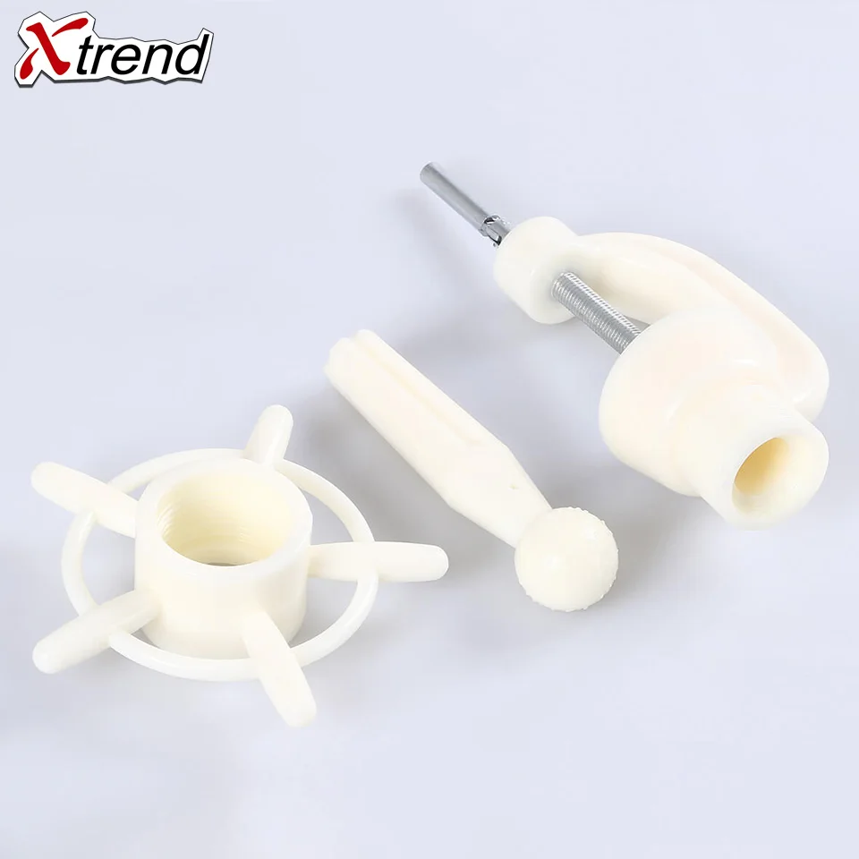 Xtrend Wig Head Stand Holder For Canvas Block Manequin Manican Making Tools Heads Table Adjustable 1 pc | Шиньоны и парики