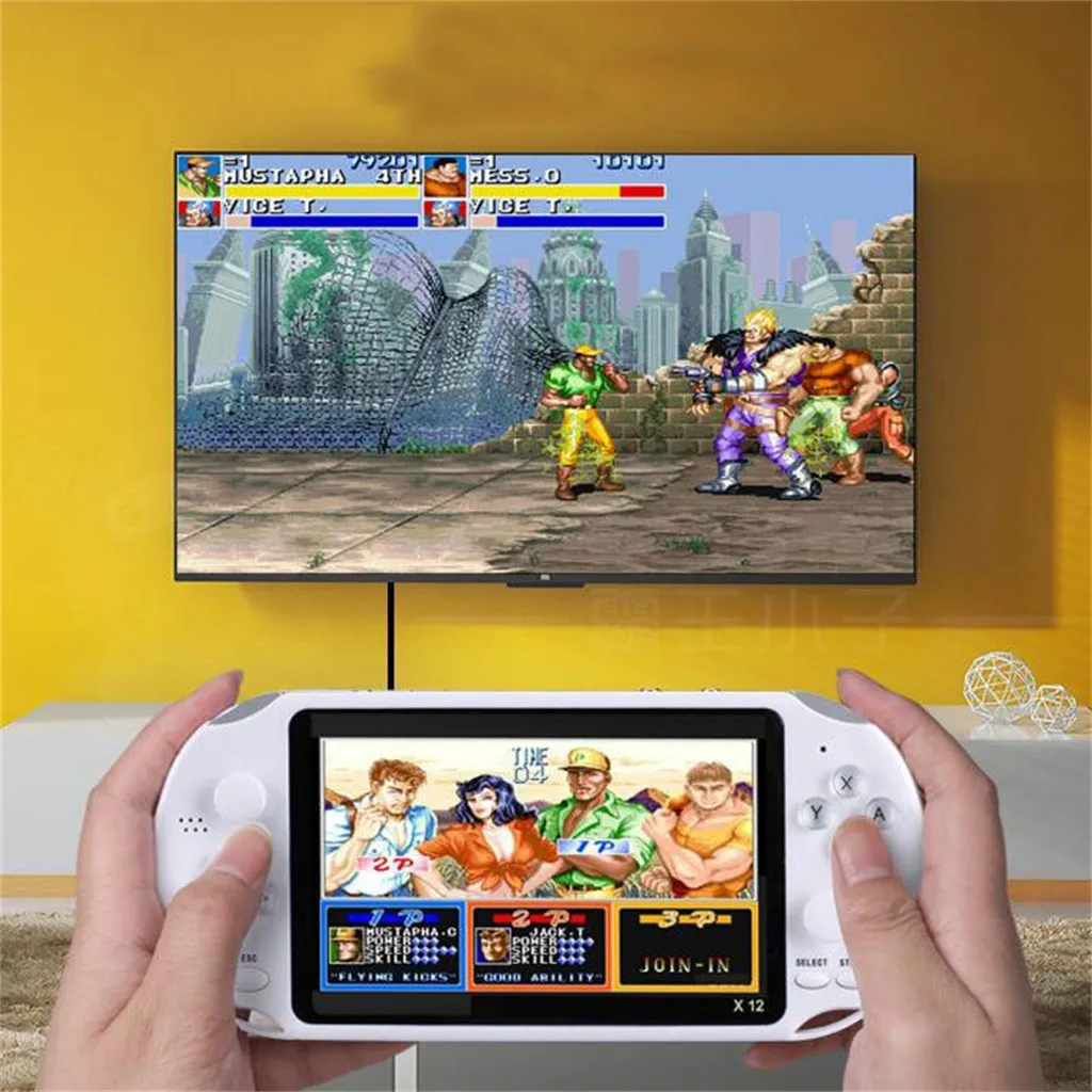 5,1 дюймов портативная игровая консоль портативные ретро мини-игры для аркадных видеоигр для snes 8 бит игровая консоль Поддержка TF карты 612#2