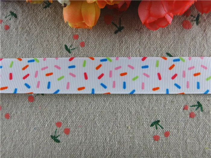 17052957 Новое поступление 7/8 &quot(22 мм) 50 ярдов/партия печатные корсажные ленты