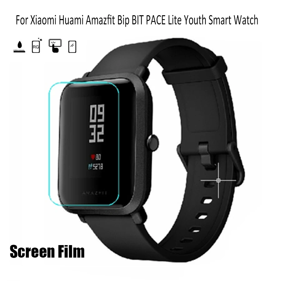 2 шт. прозрачная защитная пленка для часов Xiaomi Huami Amazfit Bip | Электроника