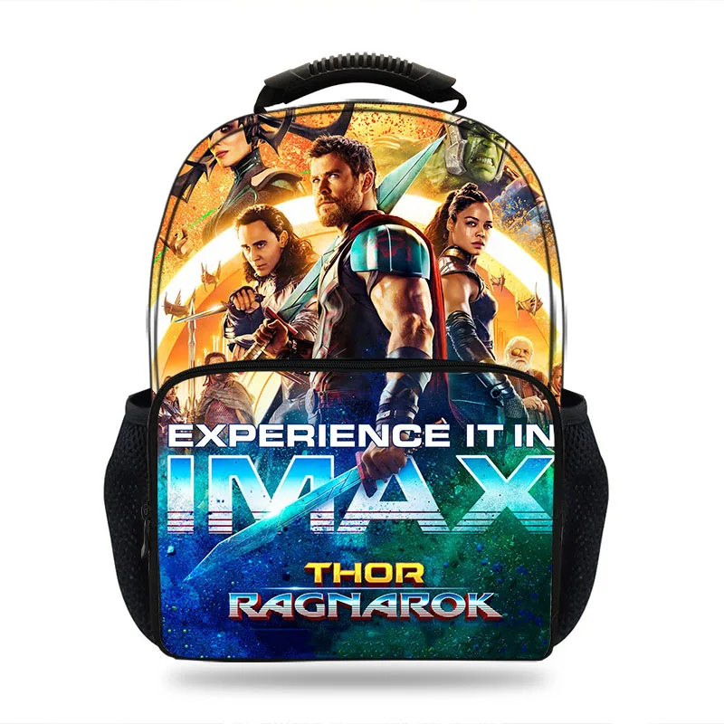 15 дюймов фильм Тор: Ragnarok школьная сумка ортопедические рюкзаки детские ранец для