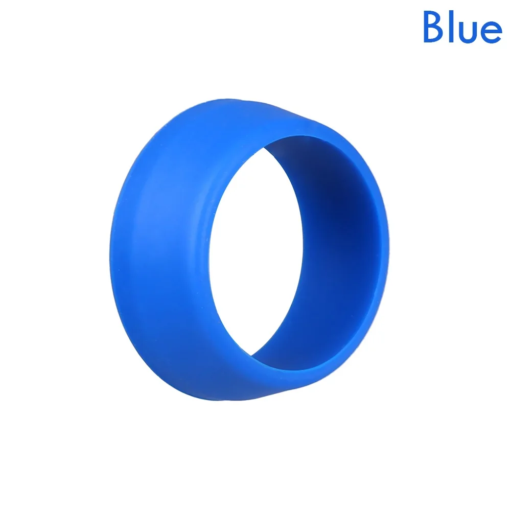 blue 1 шт. силиконовый Пылезащитный Водонепроницаемый чехол для велосипедной Подседельный штырь защитное кольцо 4 цвета для горного/дорожного велосипеда резиновое кольцо - Цвет: blue