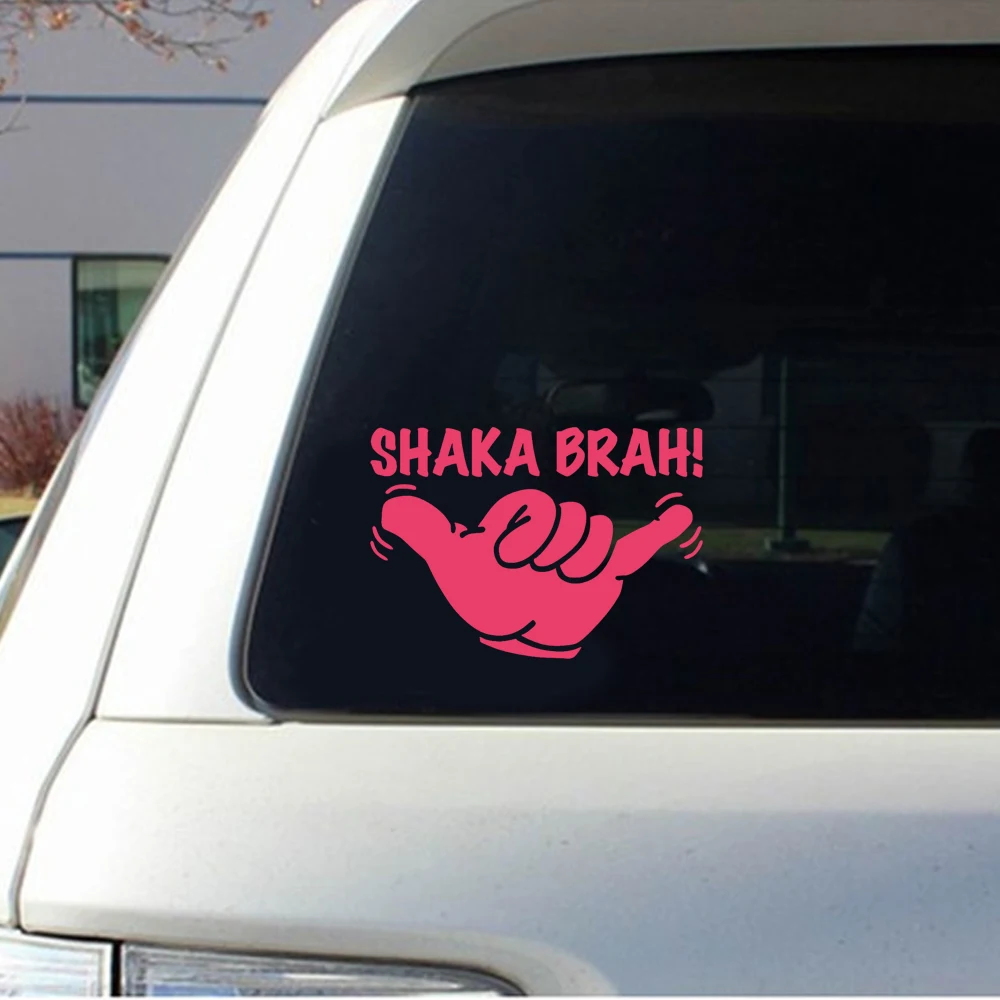14*9 9 см новые Виниловая пленка для оклеивания автомобилей наклейки тела Shaka брах