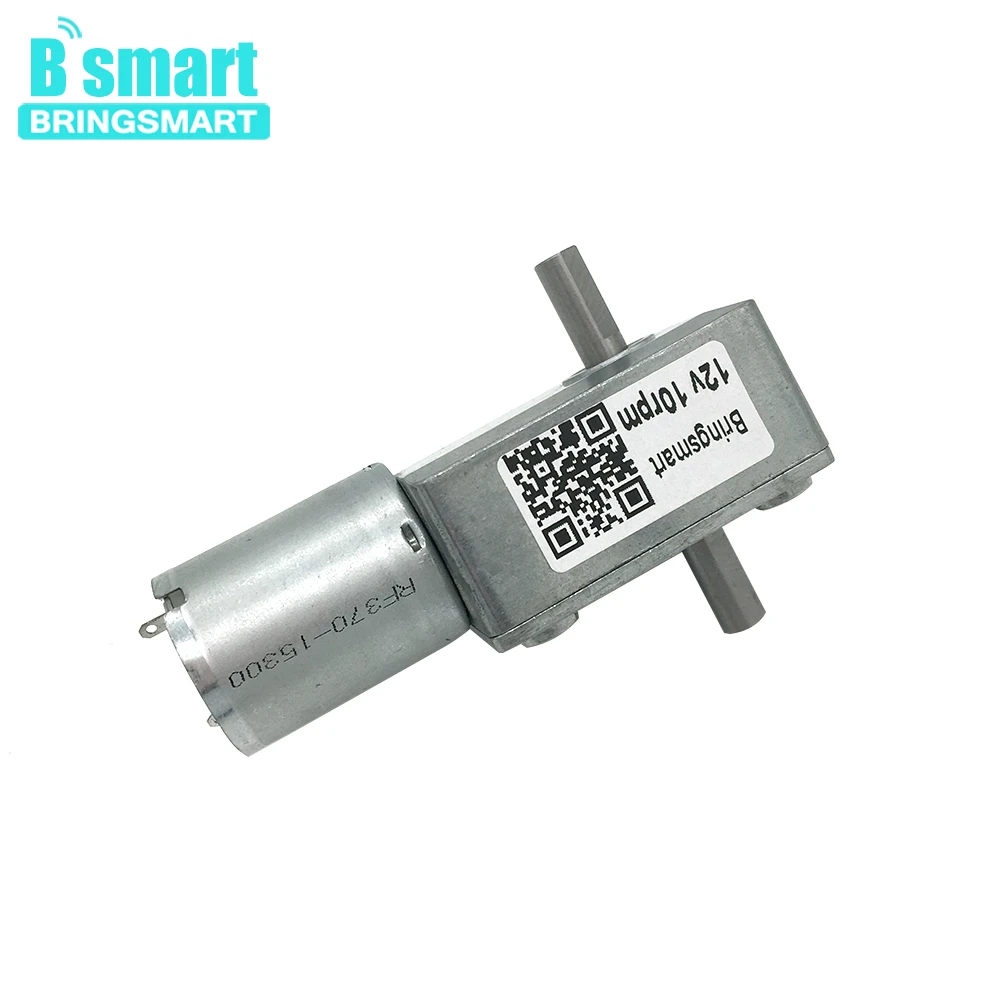 Фото Bringsmart JGY 370 турбо червячный мотор 6 в высокий крутящий момент 12 двигатель Bringsmart JGY 370 турбо червячный мотор 6 в высокий крутящий момент 12 двигатель