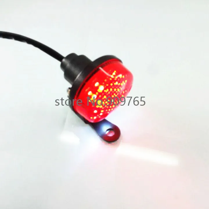 Мотоциклетный Универсальный светодиодный винтажный задний стоп-сигнал ходовой