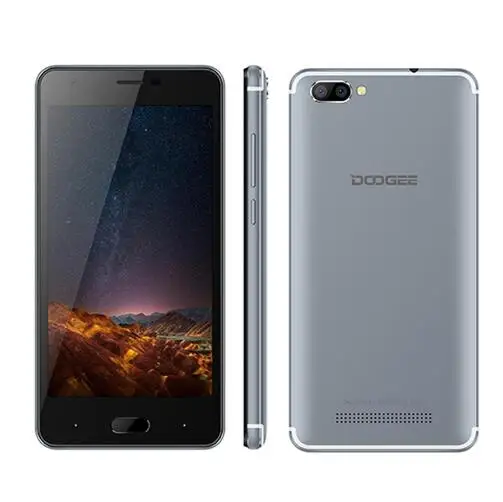 DOOGEE X20 смартфон с 5 дюймовым дисплеем четырёхъядерным процессором MT6580 ОЗУ 1 ГБ ПЗУ
