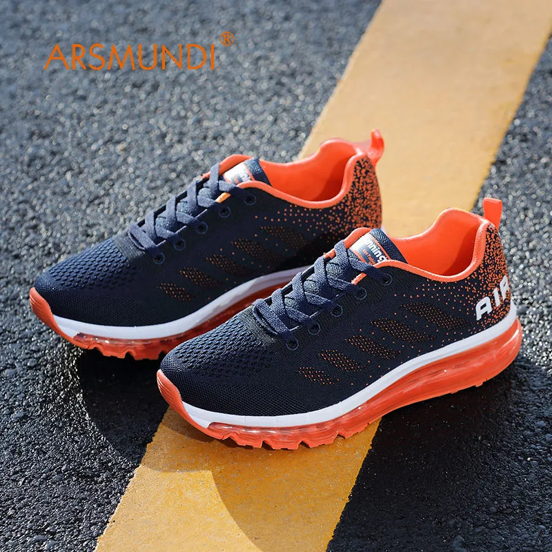 ARSMUNDI Men Running Shoes XR-833-A33 Fall 2018 New Breathable Massage Lace-Up High Quality | Спорт и развлечения