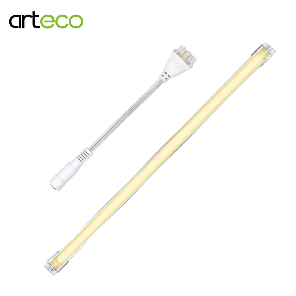 DC24V 1 шт. 50 см 2835 Алюминиевый Молочный чехол LED бар свет/под корпусом свет DC