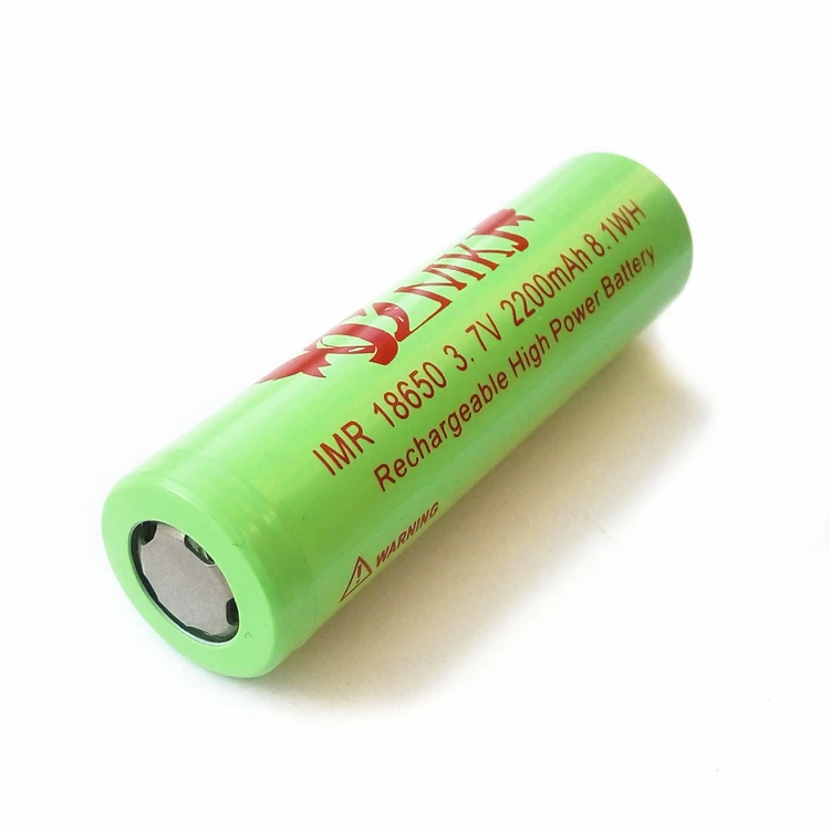 JCM 18650 IMR 2200 мАч 3 7 в Втч литий-ионная аккумуляторная батарея для электронных