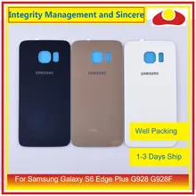 Оригинал для Samsung Galaxy S6 Edge Plus G928 G928F корпус батарея Дверь заднее