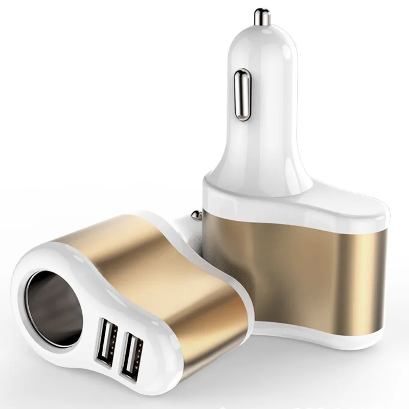 3.1A автомобиля Зарядное устройство Каррегадор Veicular USB де Карро portátil Para Celular