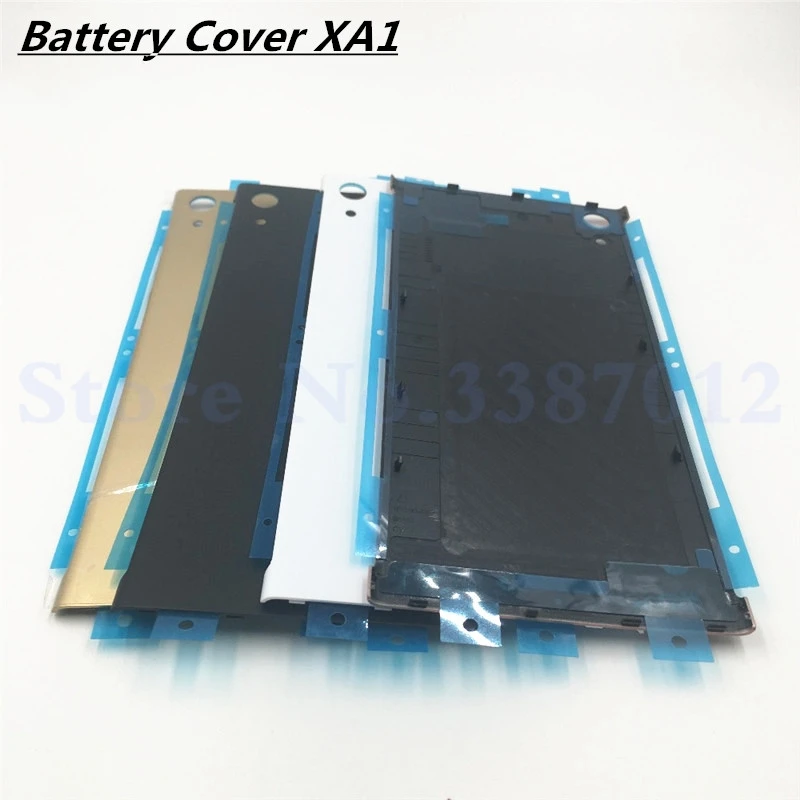 Задняя крышка батарейного отсека с логотипом для Sony Xperia XA1 G3116 G3115 G3112|Корпусы и