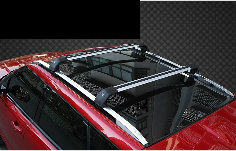 4 шт. серебристые багажники на крышу Land Rover Range Evoque 2010 2019|cross bar|roof rackluggage roof rack |