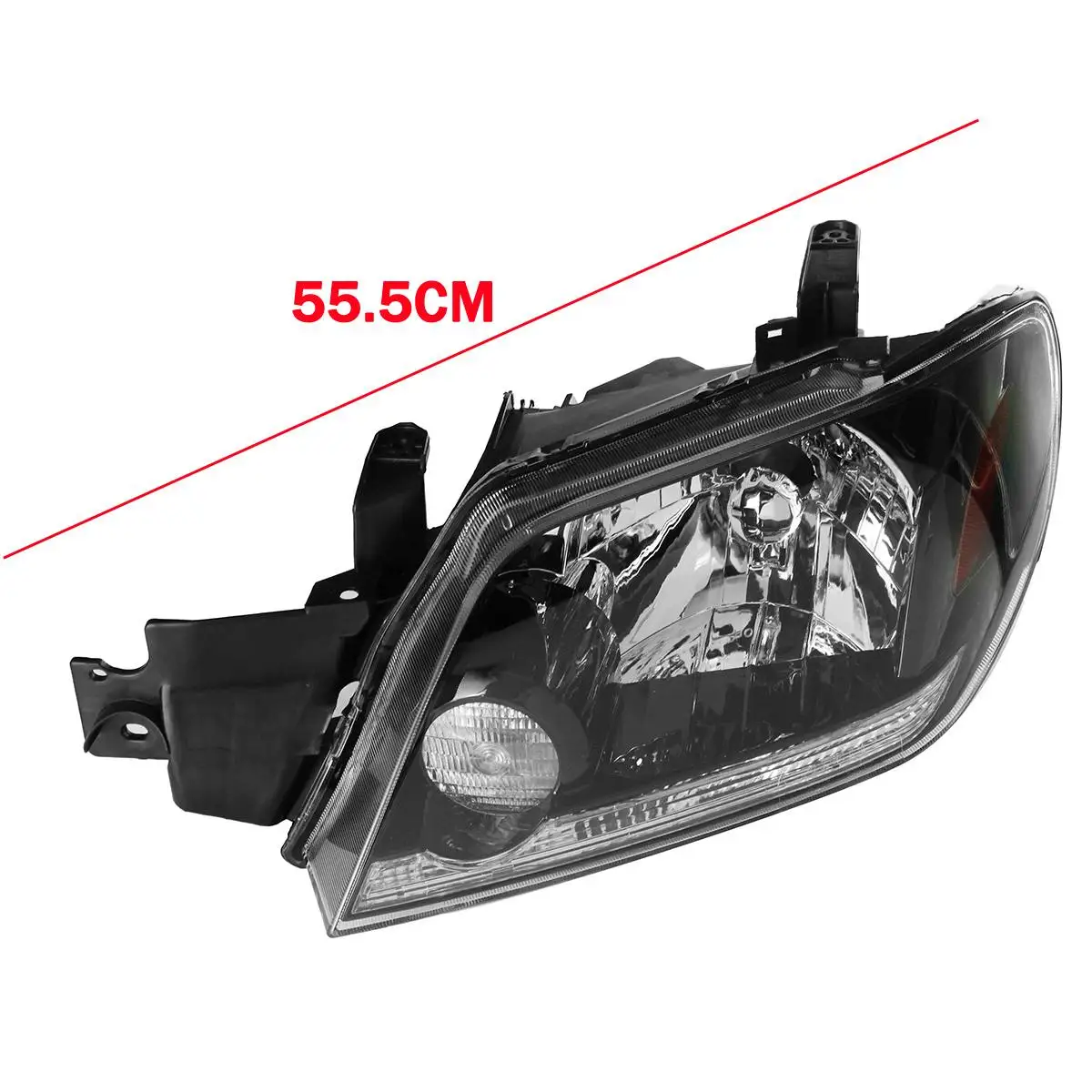 Autoleader 2 шт./компл. передняя фара фары в сборе Комплект ABS 12v авто фары для MITSUBISHI Outlander 2003-2005