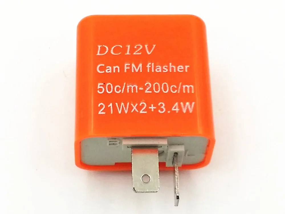 Светодиодный мигалка для мотоцикла с поворотным сигналом 2 Pin реле быстрое/без